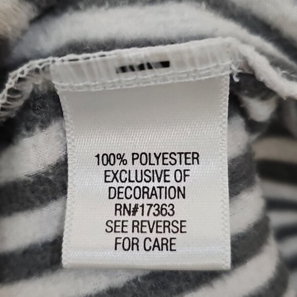 Simply Vera Striped Fleece Pajama Lounge Pants Sleep Pant Size S - Picture 5 of 5